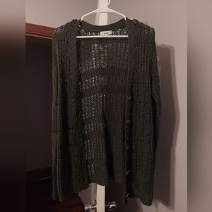 Green Cardigan